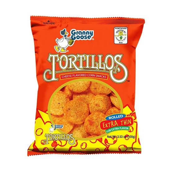 Tortillos Cheese Granny Goose 100g Čips