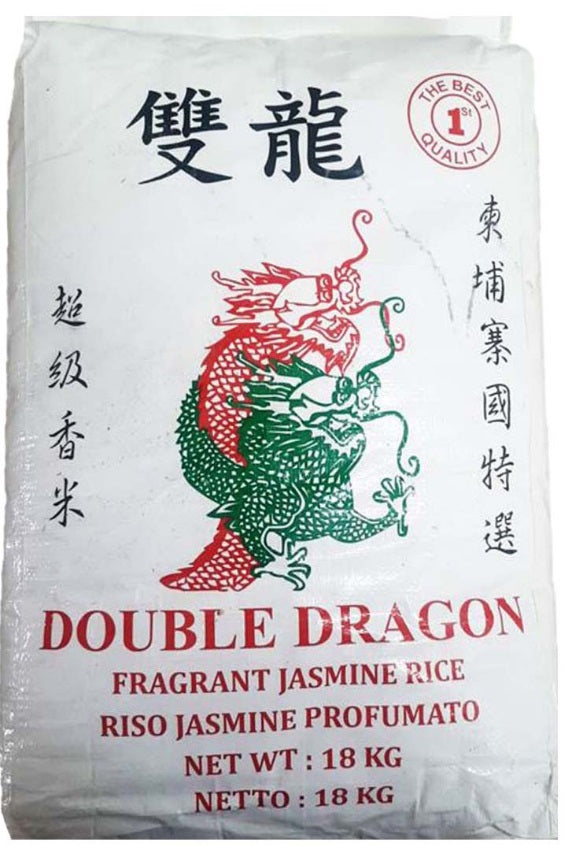 Double Dragon Jasmin Rice 18kg Riža