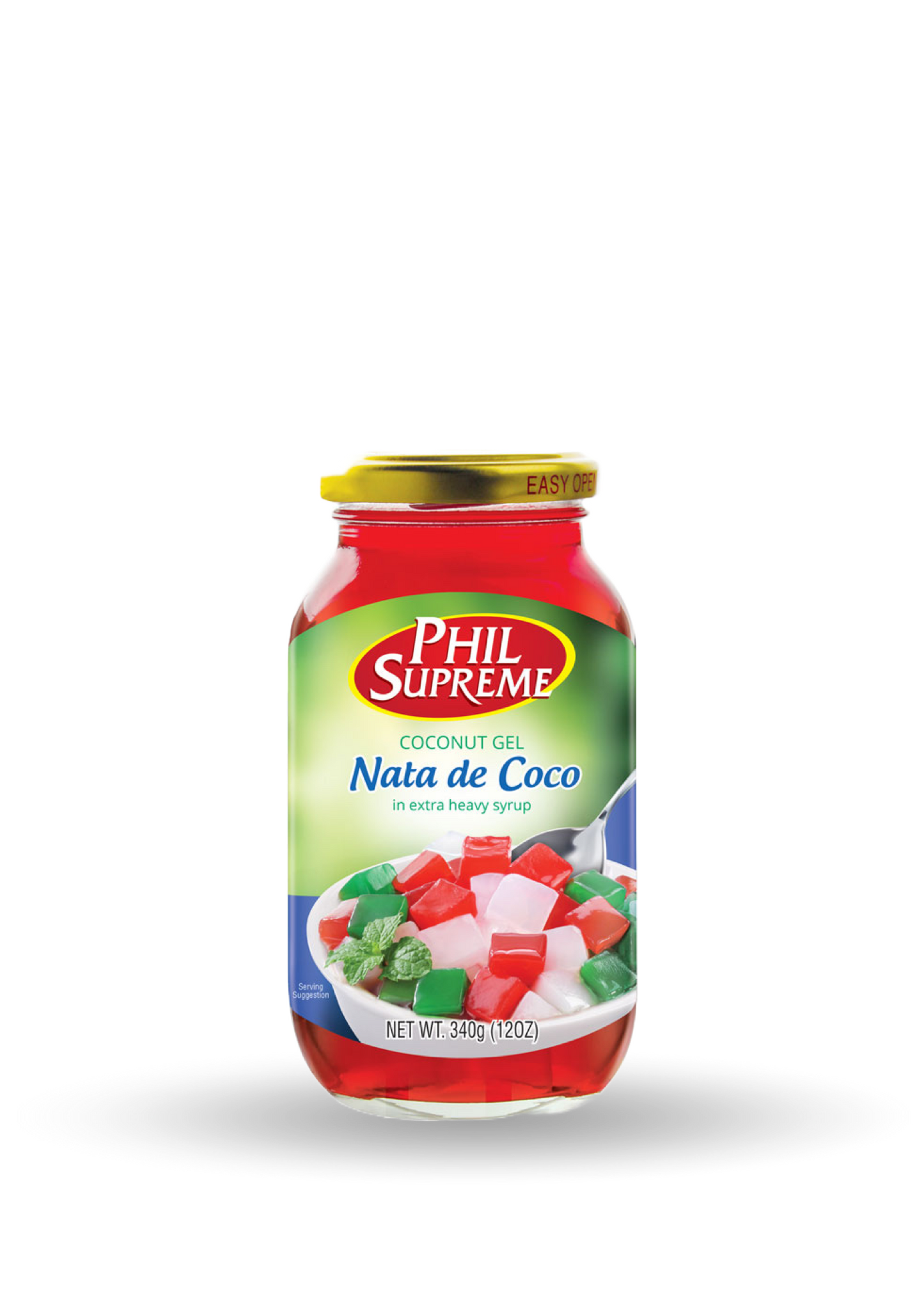 Phil Supreme Nata De Coco Red 340g Gel od kokosa crveni