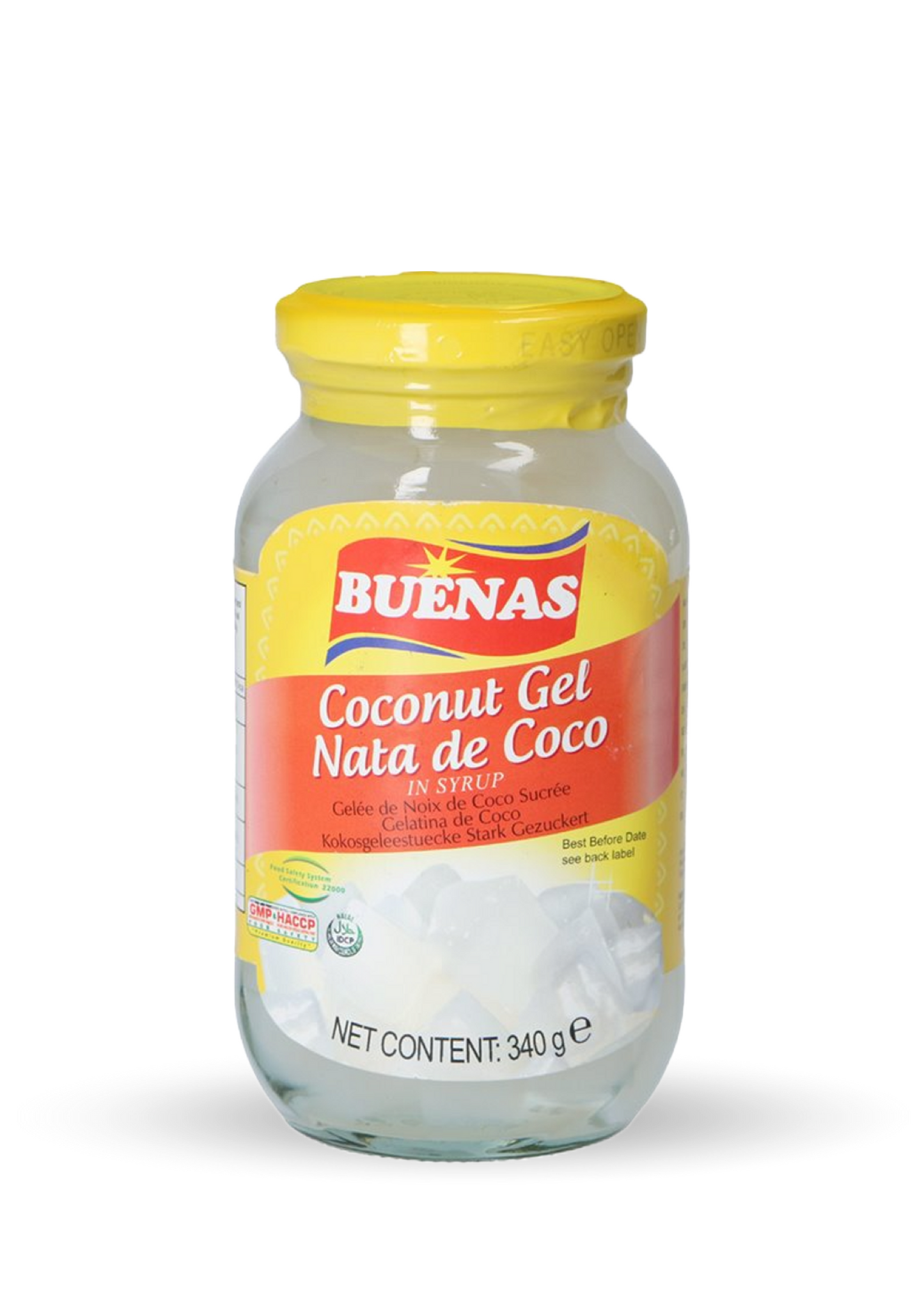 Buenas Nata De Coco White 340g Gel od kokosa
