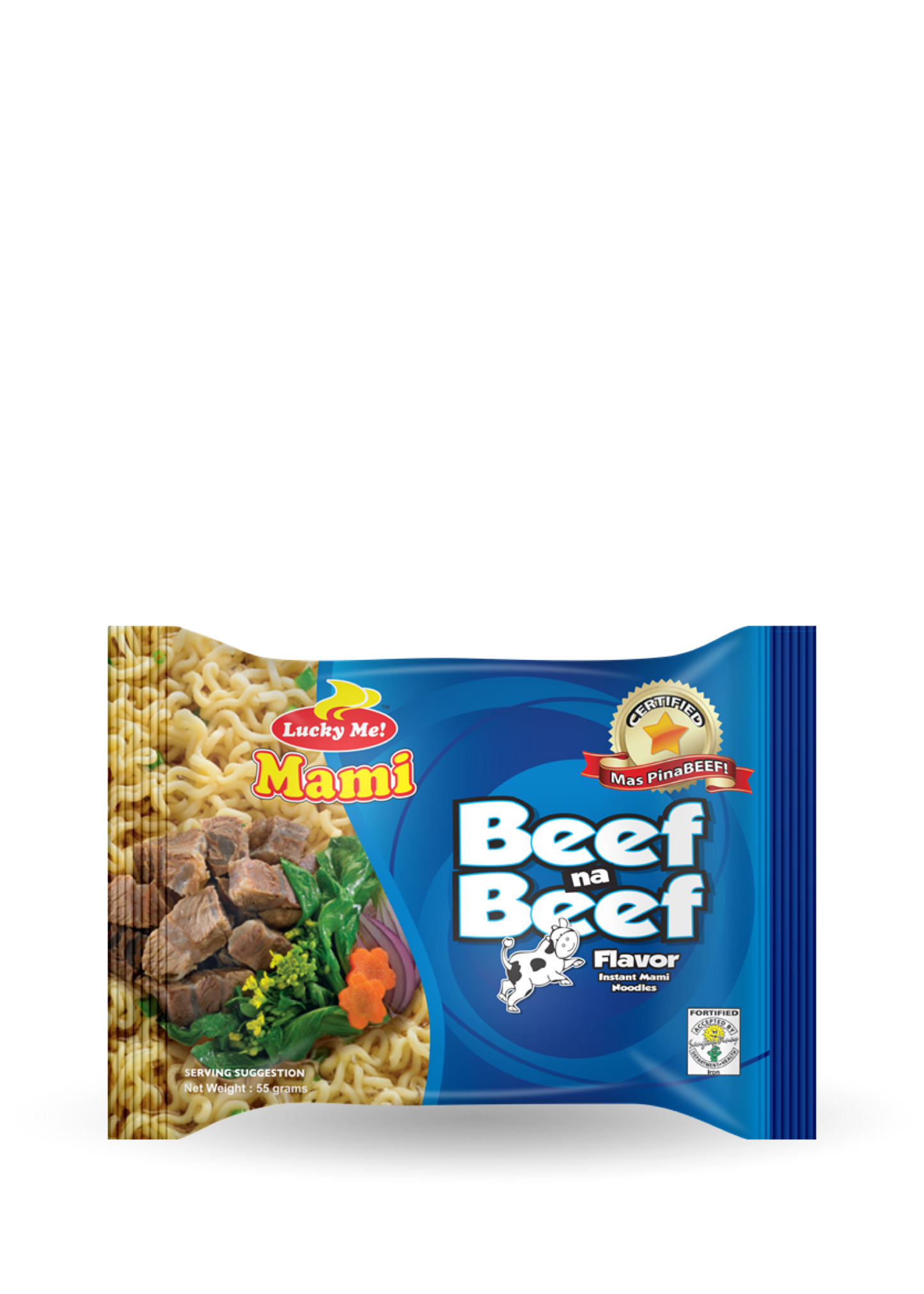 Lucky Me Pancit Canton Beef 55g Instant rezanci