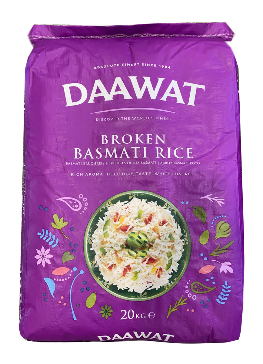 Broken Basmati Rice Dawat 20kg Riža