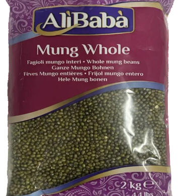 Mung Whole Beans Ali Baba 2kg