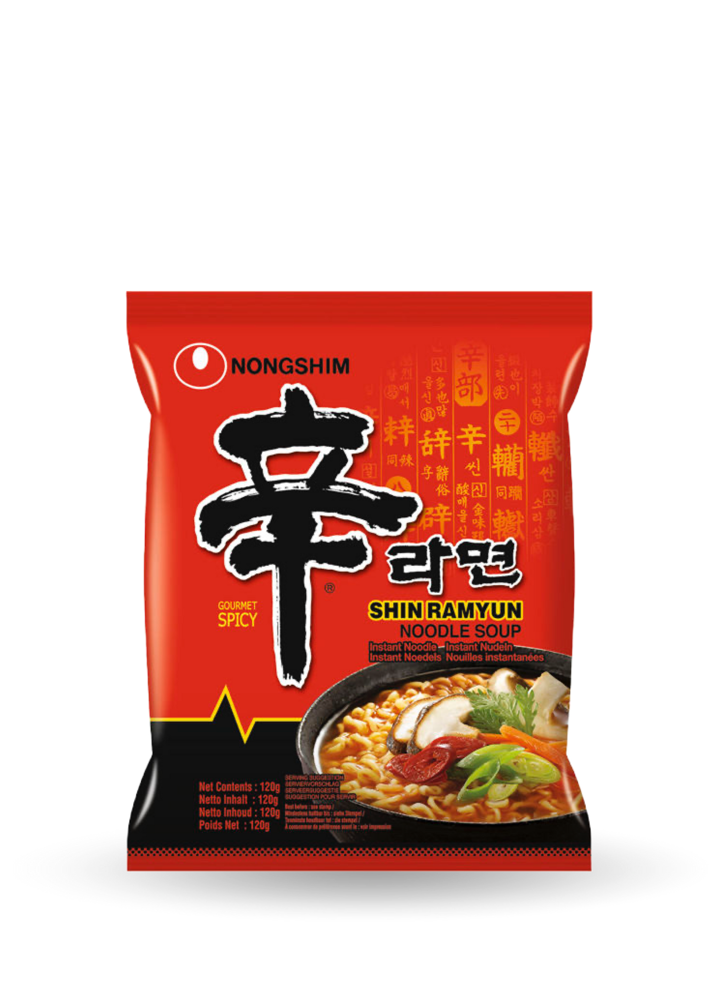 Nongshim Shin Ramyun 120g Instant rezanci