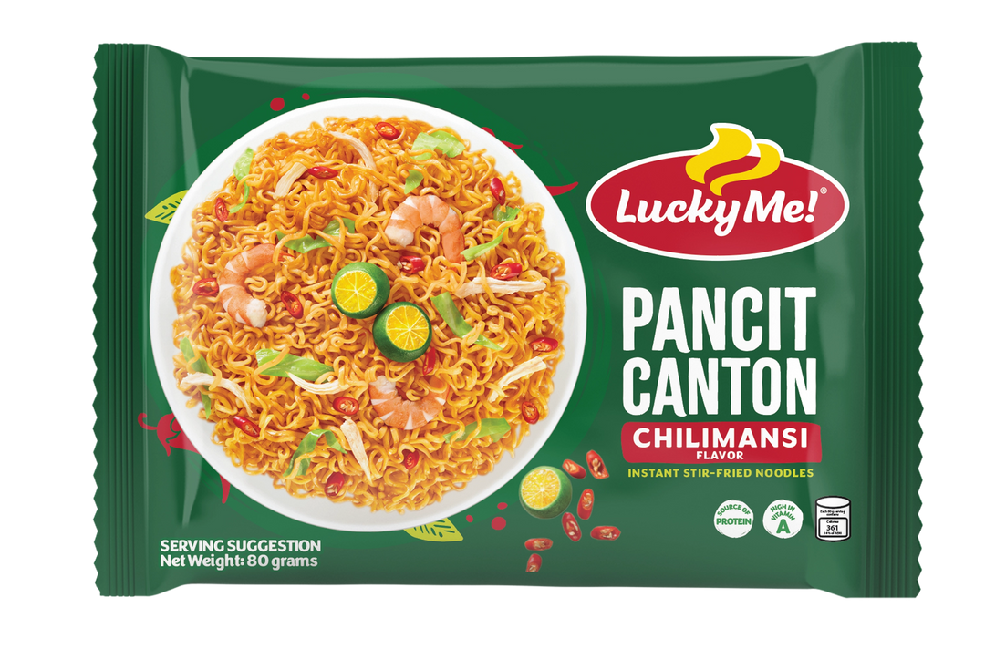 Lucky Me Pancit Canton PH Noodles Chillimansi 80g Instant tjestenina
