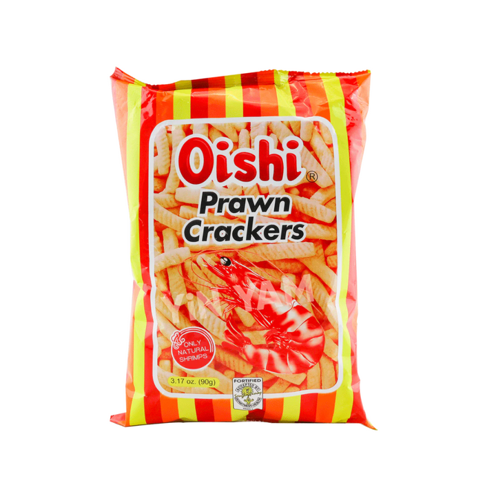 Oishi Prawn Crackers Classic 90g Krekeri od račića