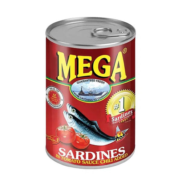 Sardine Mega Red 155g Sardine u umaku od rajčice i čilija