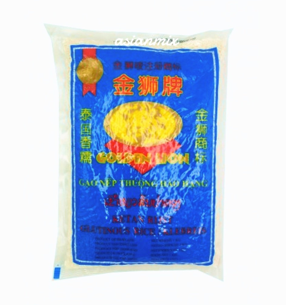 Golden Lion Glutinous Rice 1KG Ljepljiva glutenska riža