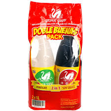 Silwer Swan Value Pack 2x1L Filipinski sojin umak + ocat