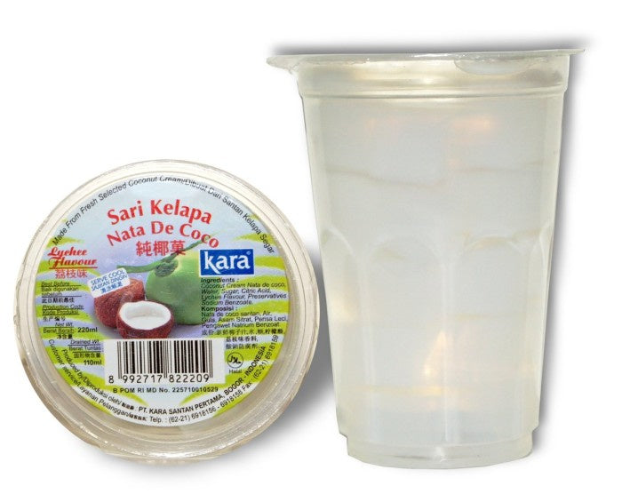 Kara Nata De Coco Lychee 220ml Gel od kokosa