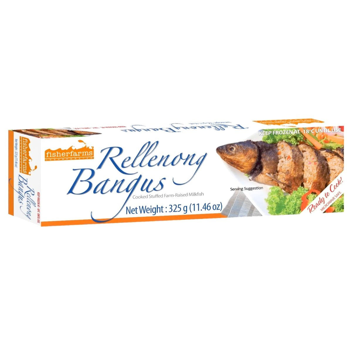 Fisher Farms Rellenong Bangus 325g Kuhana i nadjevena mliječna riba
