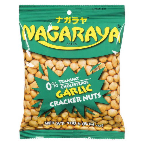 Nagaraya Cracker Nuts Garlic 160g