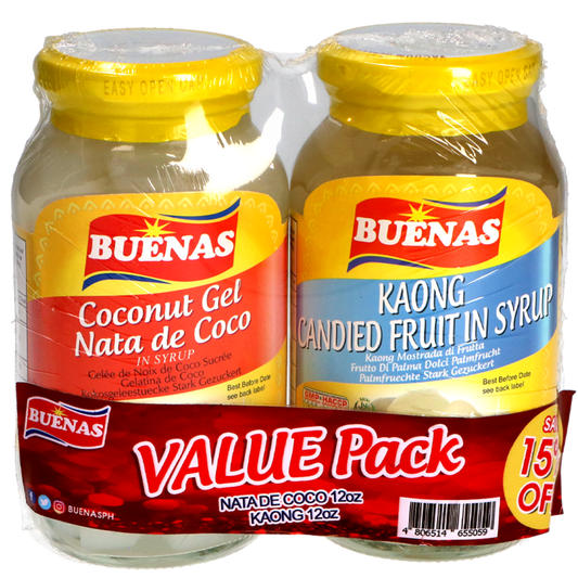 Buenas Nata Coco+Kaong 2x340g Bjeli plod kokosove palme