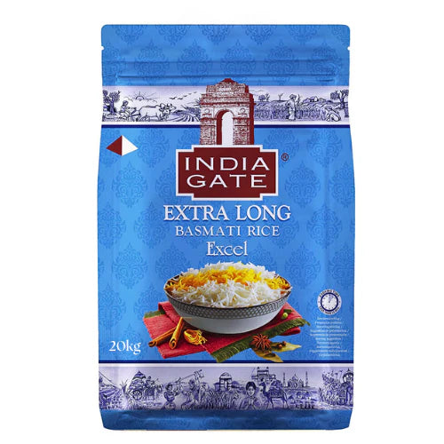 Basmati India Gate Excel Rice 1kg Riža