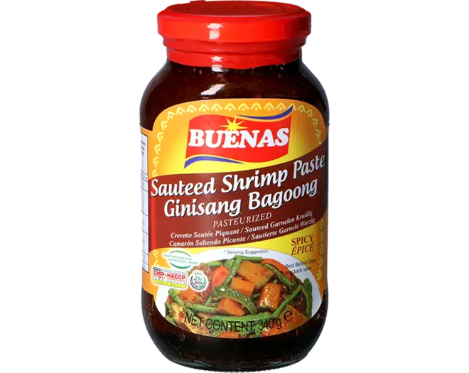 Buenas Ginisang Bagoong Spicy 340g Pasta od pirjanih škampa ljuta