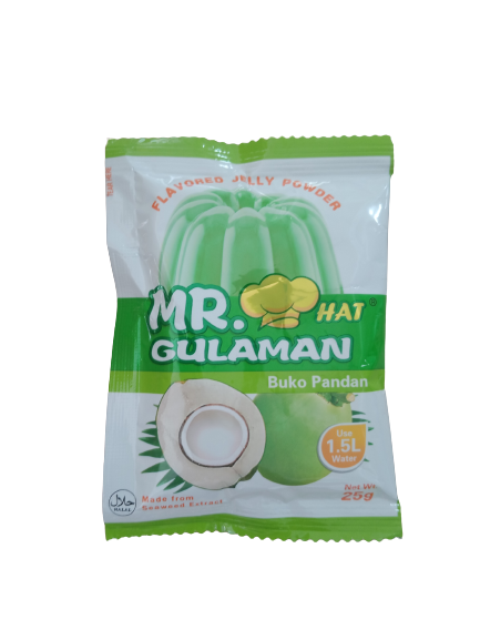 MR Gulaman Buco Pandan 25g Prašak za želatinu