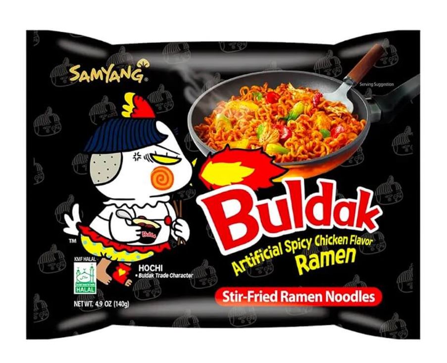 Buldak Samyang Noodles Hot Chicken  140g Instant rezanci