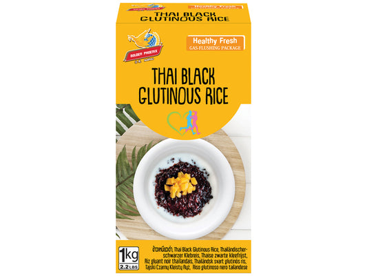 Golden Phoenix Black Glutinius Rice 1kg Crna ljepljiva riža