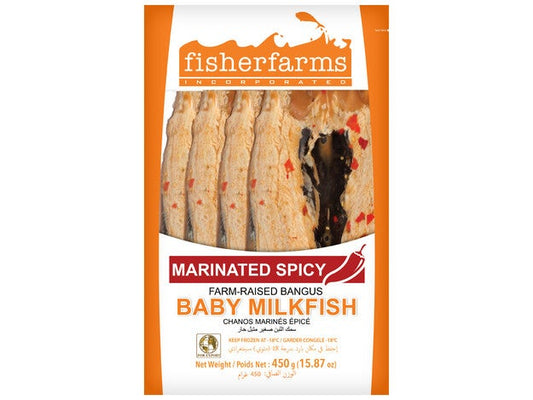 Fisher Farms Baby Bangus Spicy Marinirani 450g Marinirana ljuta mlada mliječna riba