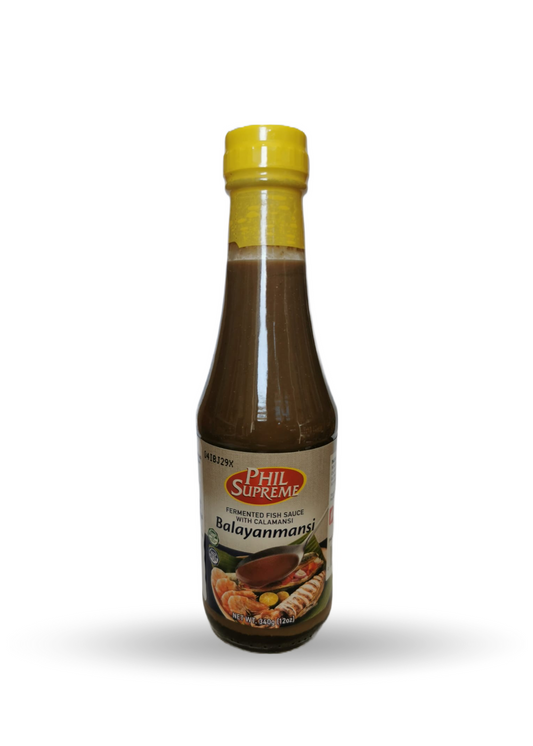 Phil Supreme Bagoong Balayanmansi Sauce 340g Fermentirani riblji umak s kalamansi