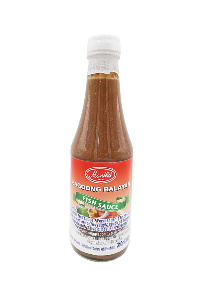 Monika Bagoong Balayan 340ml Fermentirani riblji umak od inćuna