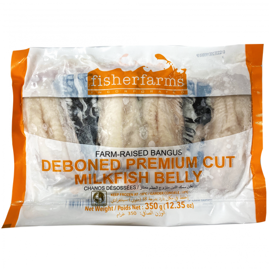 Fisher Farms Bangus Belly 350g Otkošćena potrbušina mliječne ribe