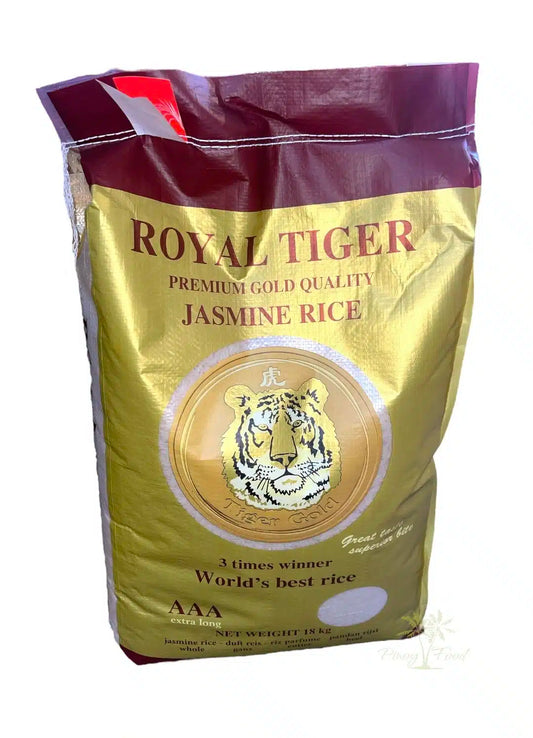 Royal Tiger Premium Gold AAA Jasmin Rice 18kg Riža