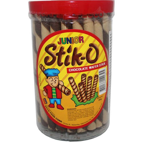 Stik-O Chocolate Wafer Stick Junior 380g