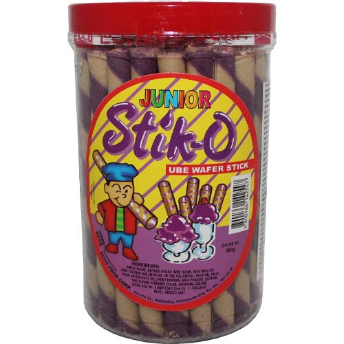 Stik-O Ube Wafer Stick Junior 380g