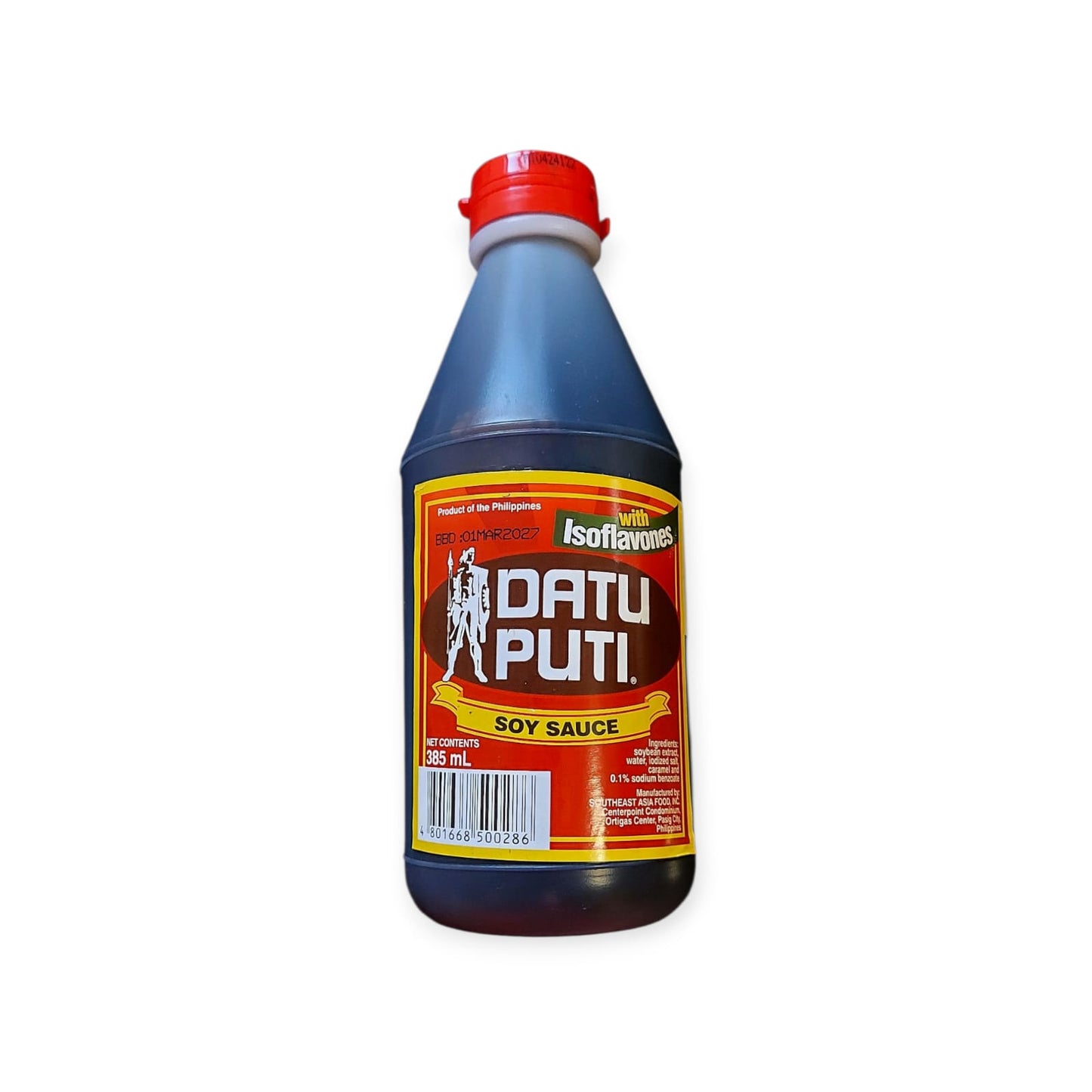 Datu Puti Soy Sauce 385ml Filipinski sojin umak