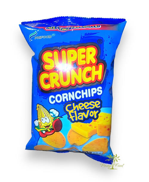 Super Crunch Corn Chip Cheese Flavor 120g Čips