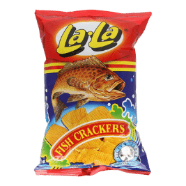 LA LA Fish Crackers Classic 100g Čips