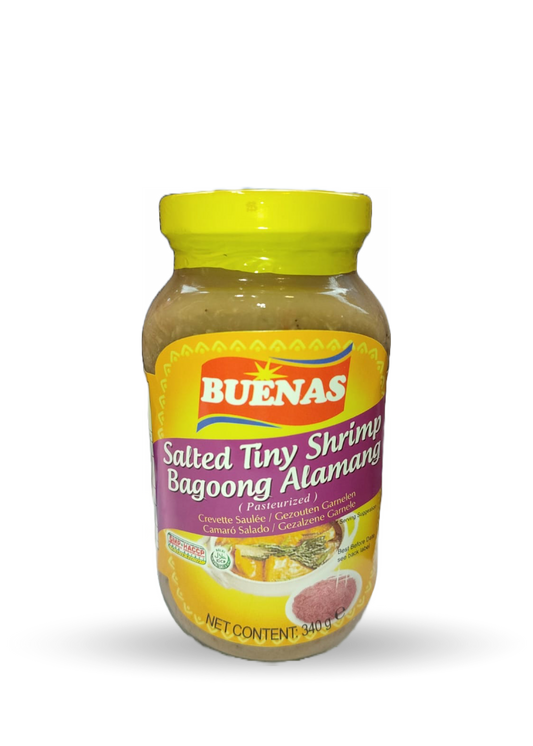 Buenas Bagoong Alamang Salted Tiny Shrimp 340g
