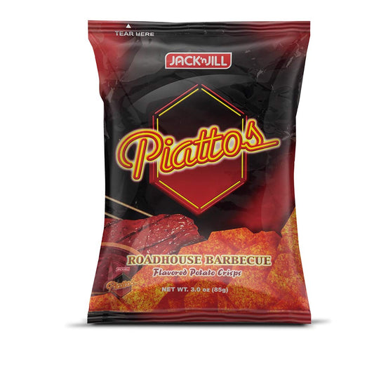 Piattos Roadhouse BBQ 85g Čips