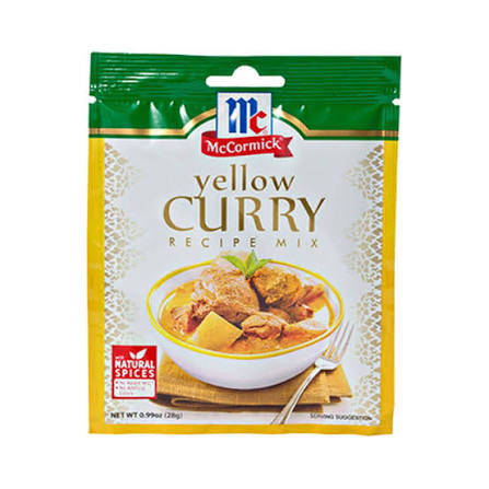 Mccormik Yellow Curry Mix 28g Začin