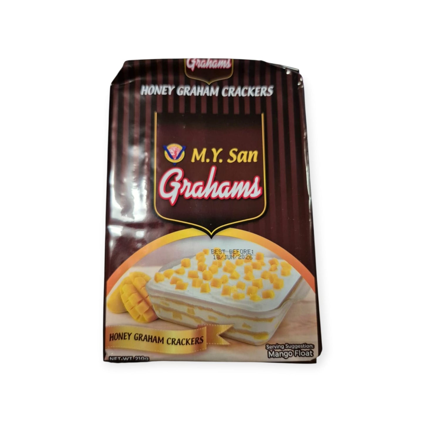 My San Graham Honey 210g Biskvit