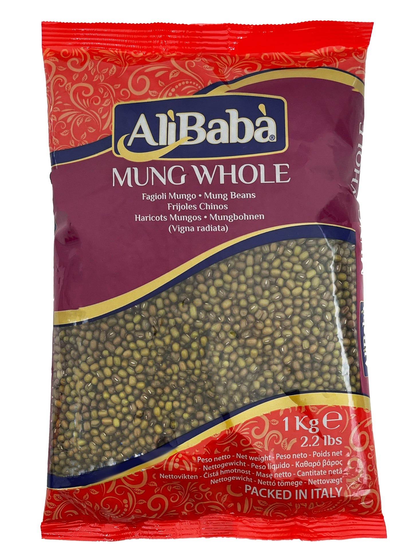Mung Whole Beans Ali Baba 1kg