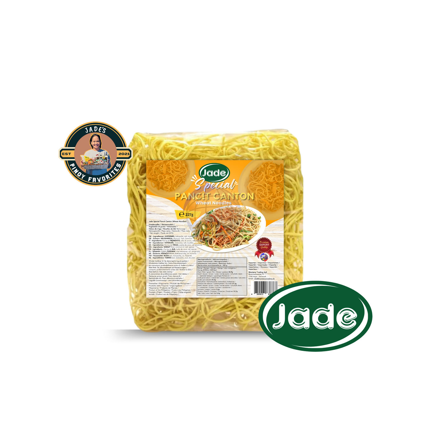 Jade Special Pancit Canton 227g Rezanci