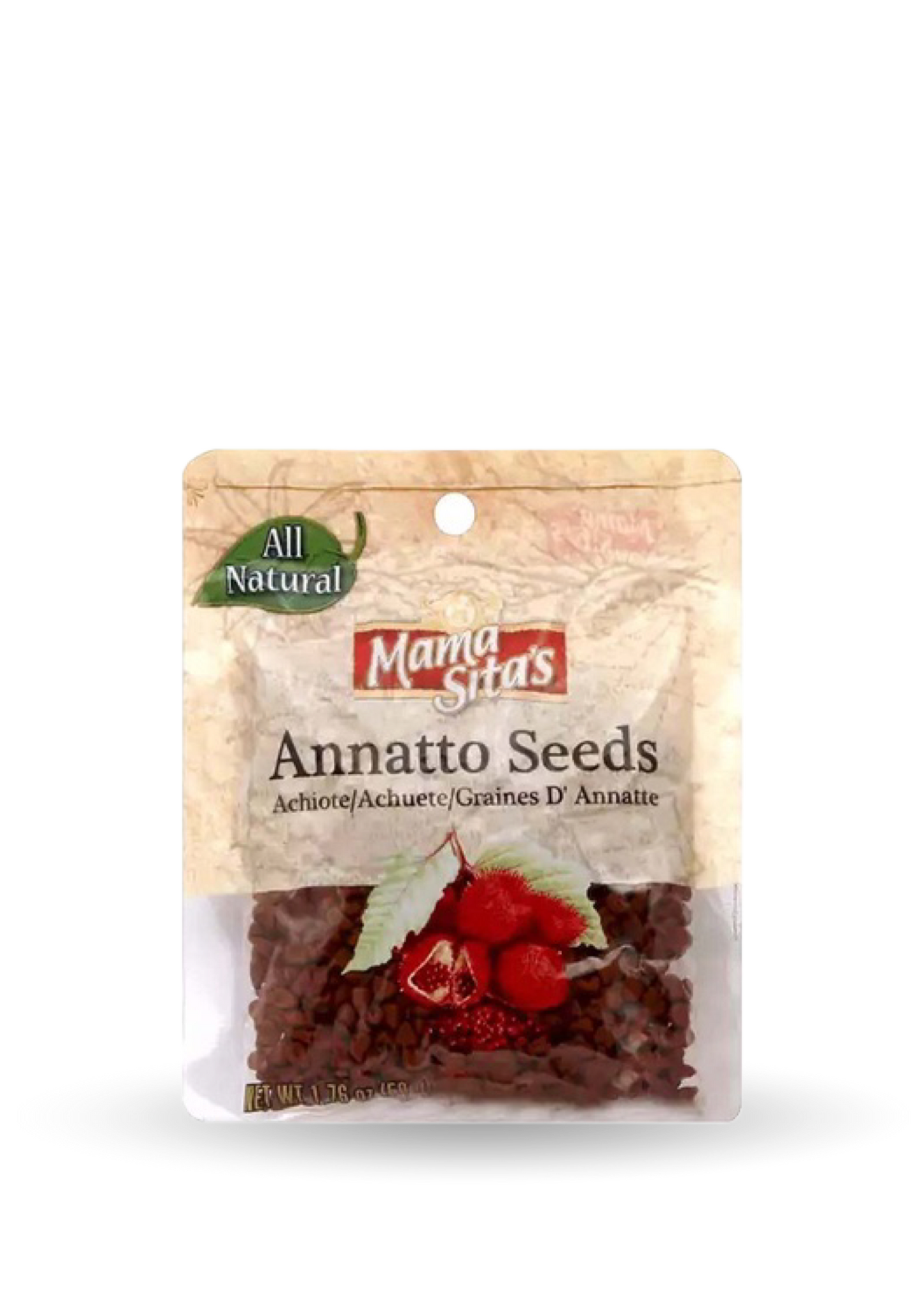 Mama Sitas Annatto Achiote Seeds 60g Začin