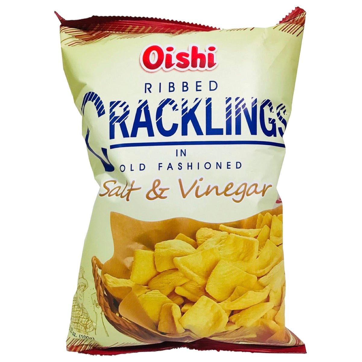 Oishi Ribbed Crackling 90g