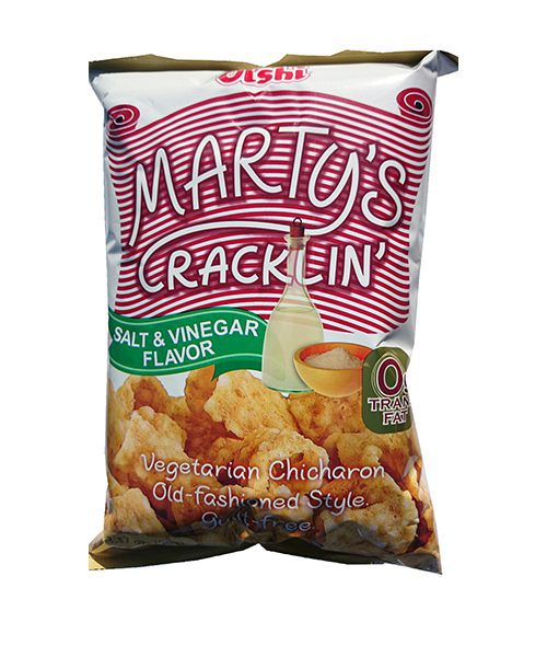Martys Crackling Salt & Vinegar Chicharon 90g