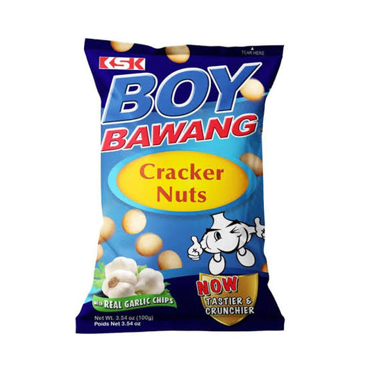 Boy Bawang Cracker Nuts With Garlic Flavor 85g Čips