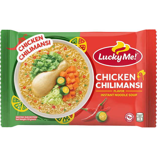 Lucky Me Pancit Canton Chicken Chillimansi PH Noodles 53g Instant rezanci
